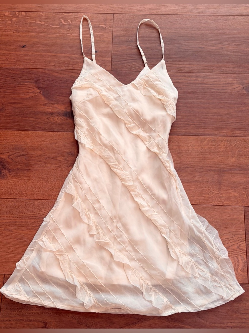 Princess Polly Pale Butter Yellow Summer Dress